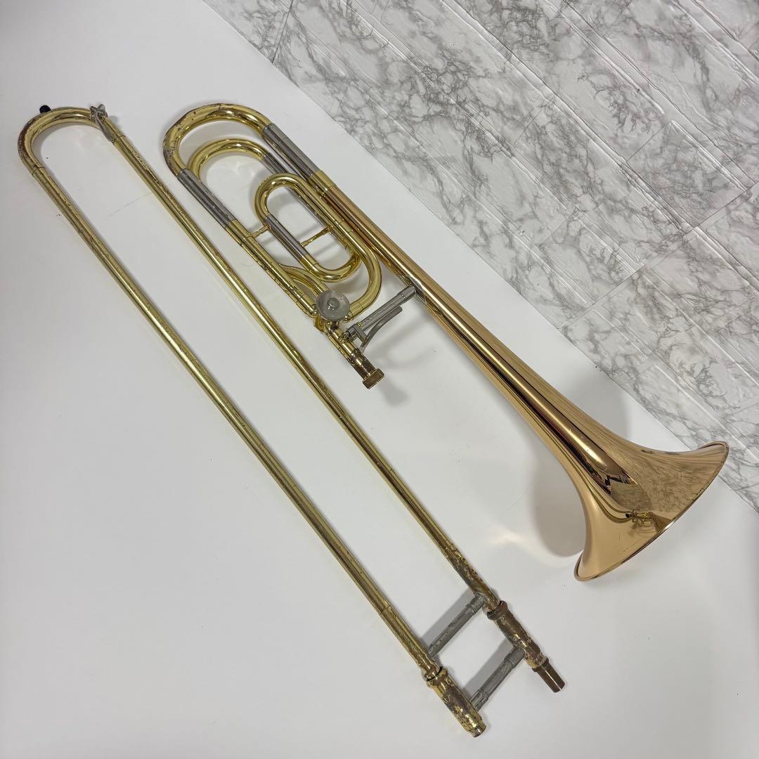 YAMAHA ヤマハ　テナーバストロンボーン　YSL456G F管　ハードケース