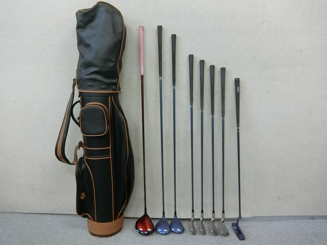 b693 初心者歓迎カーラレディース 等レディースゴルフ８本セット※Ｄｒ２本入り