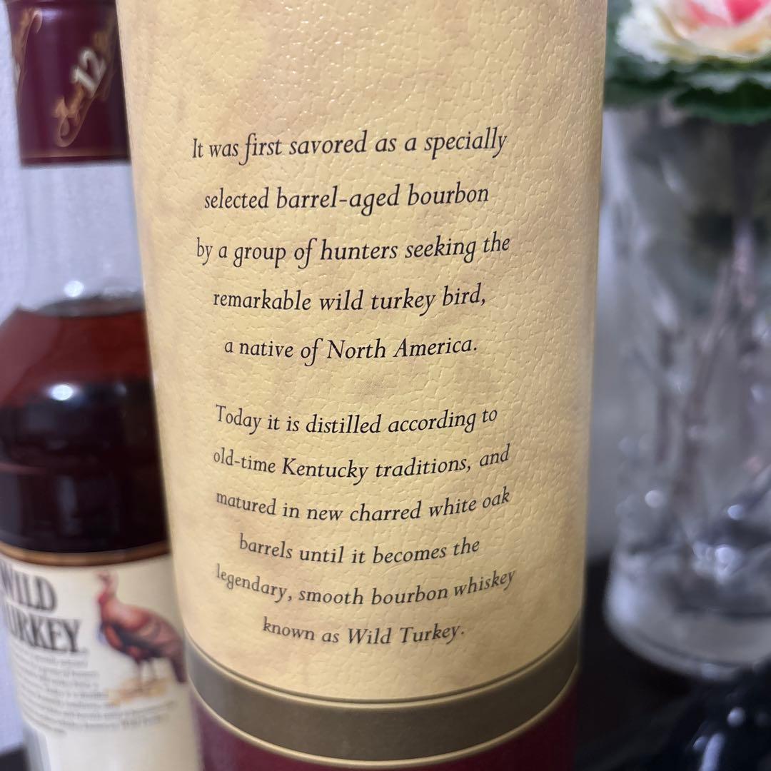 Wild Turkey 12 Years 750ml缶入り