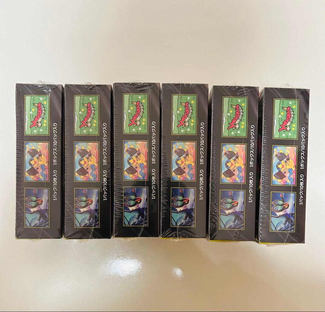 シュリンク付き BOX MEGAドリームex 6BOX ポケモンカード