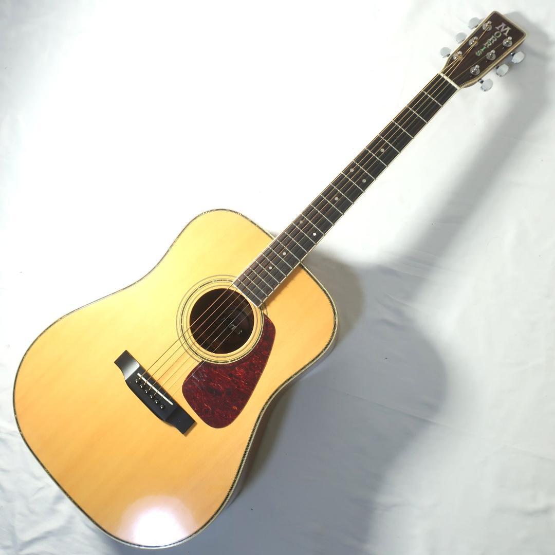 美品 縦ロゴ Morris MD-525S アコースティックギター