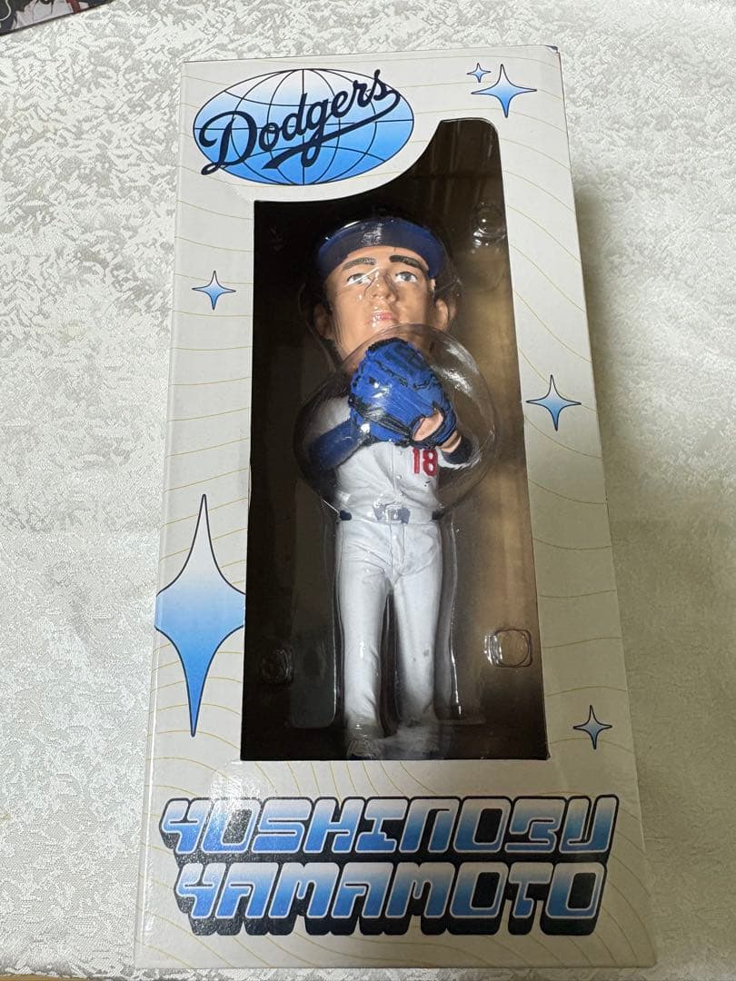 Yoshinobu Yamamoto ボブルヘッド フィギュア