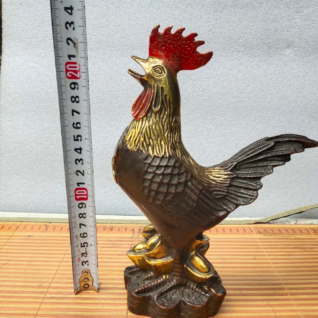 雄鶏 装飾品 工芸品 美術品 置物