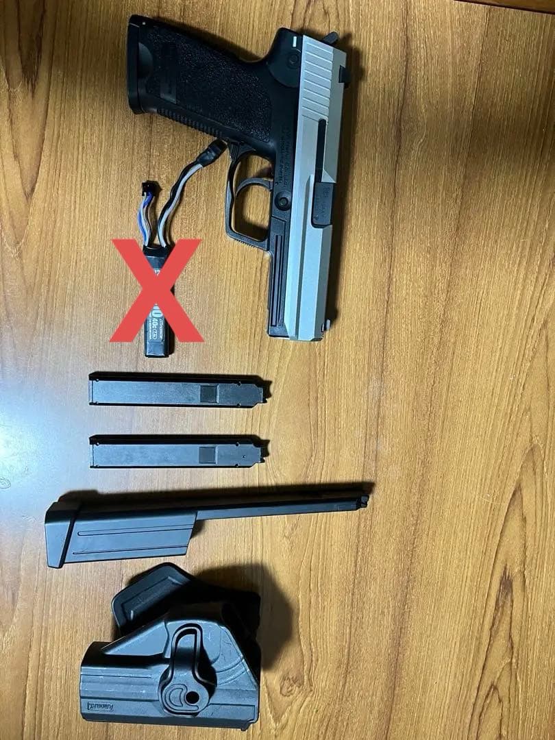 東京マルイ　電動ハンドガン　H&K USPセット