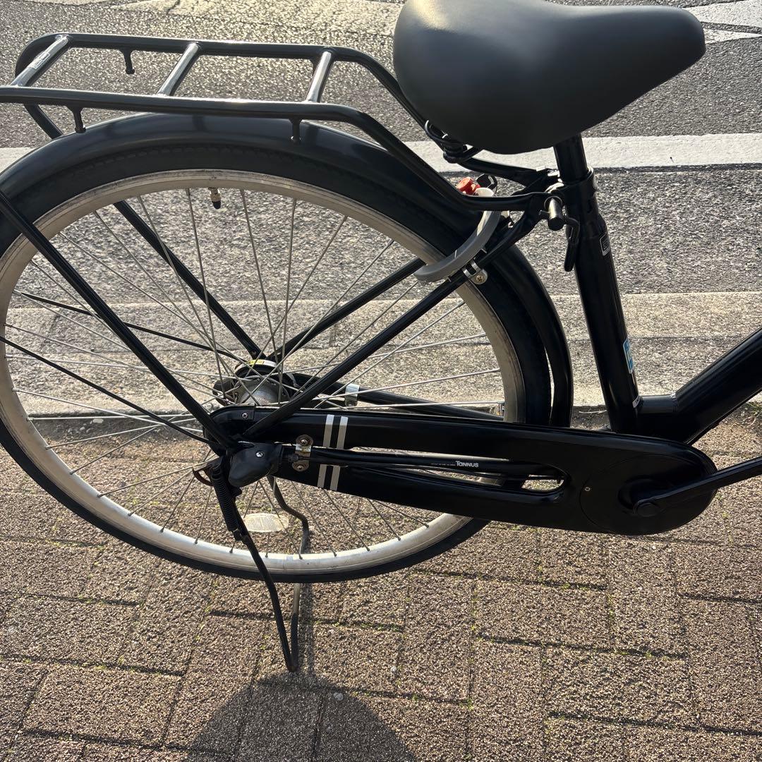 【直接の引き渡しのみ】27インチ　ブラックママチャリ