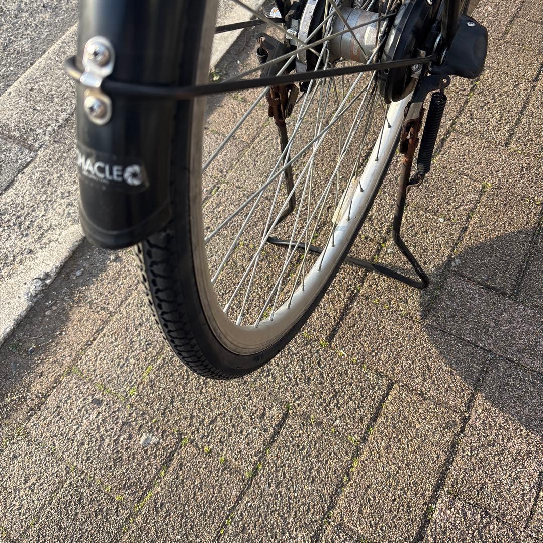 【直接の引き渡しのみ】27インチ　ブラックママチャリ