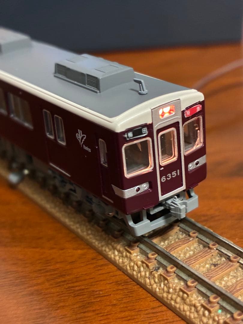 阪急6300系8両　kato ライト点灯動力動作確認済