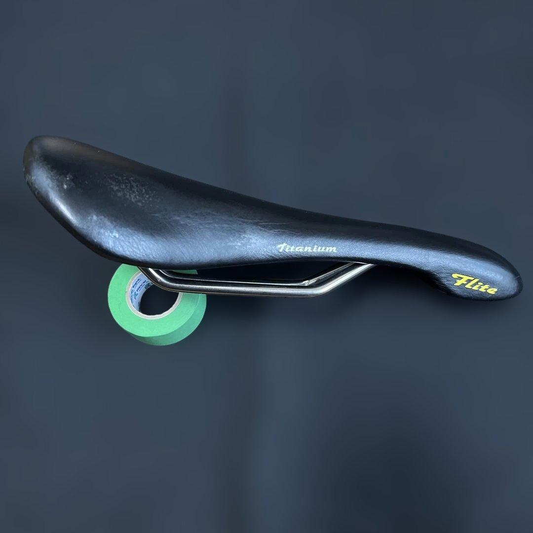 Selle Italia フライト1990チタンレール自転車サドル 黒