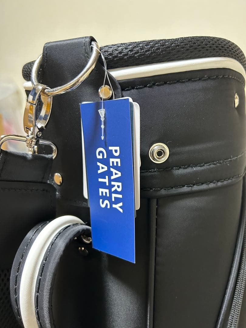 PEARLY GATES スマイリーフェイス キャディバッグ　キャスター付