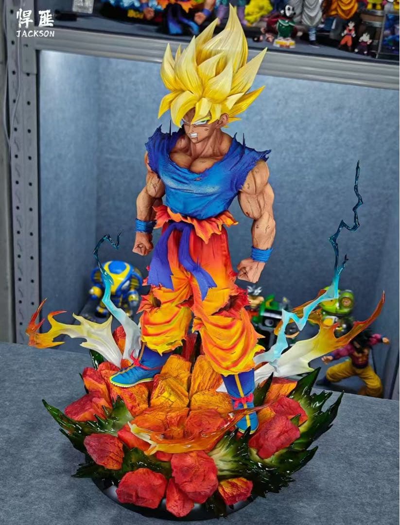 ドラゴンボール 孫悟空 ガレキ ガレージキット スタチューX③⑦④