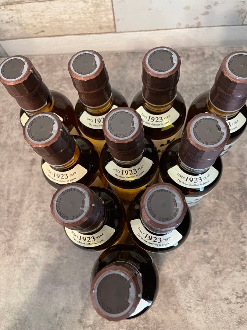 山崎ウイスキー 180ml 10本　新品未開封