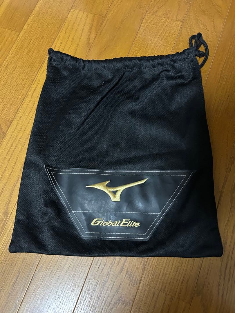 ミズノ グローバルエリート ナチュラルライム 一般軟式オールラウンド用