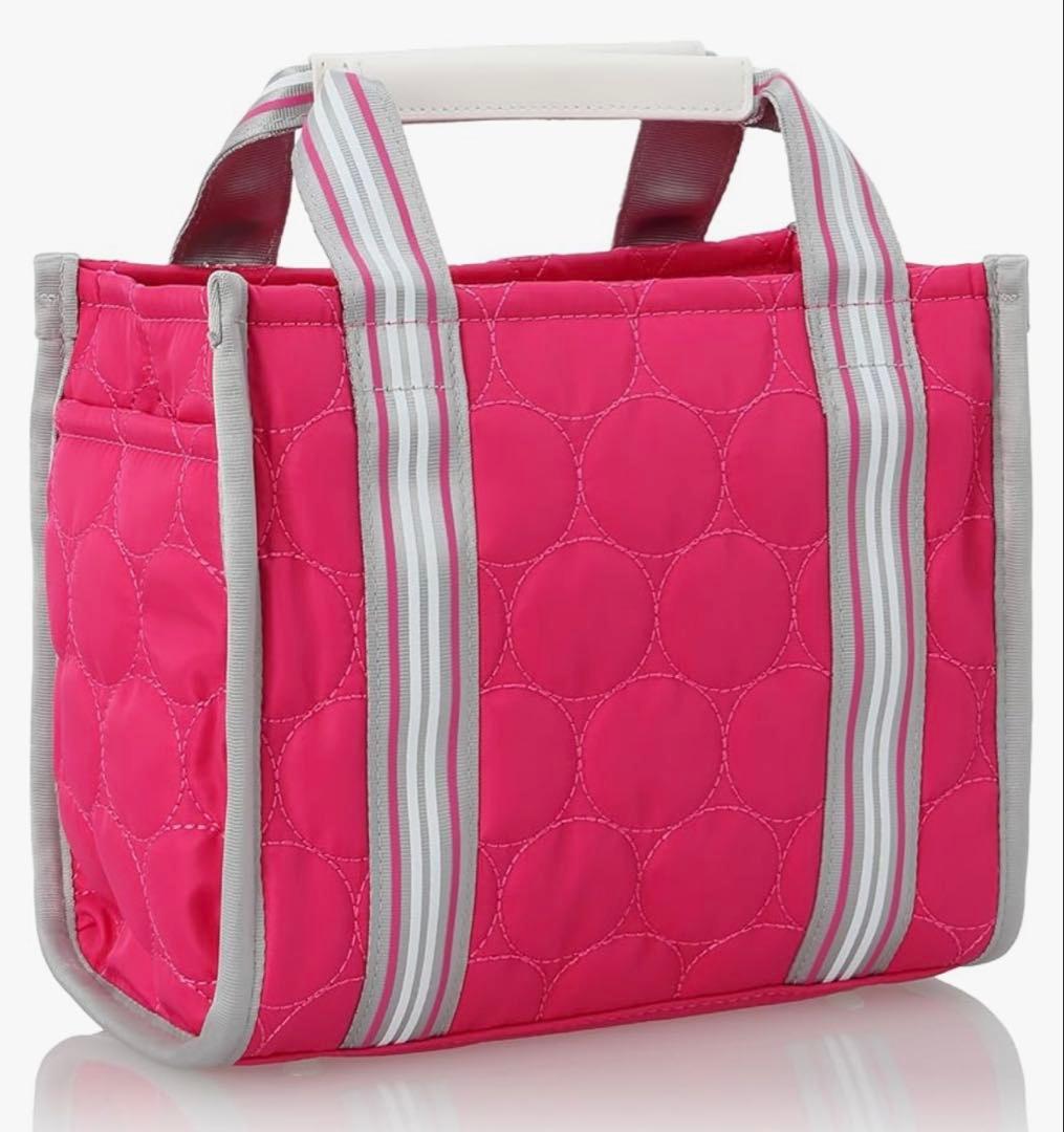 新品 未使用 パーリーゲイツ カートバッグ LoveGOLFシリーズ ピンク