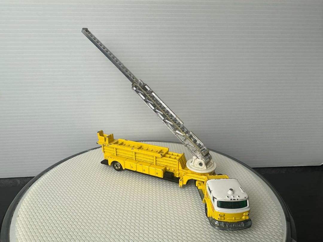 ビンテージ　トミカ　ロングトミカ　ミニカー　 アメリカのはしご消防車　日本製