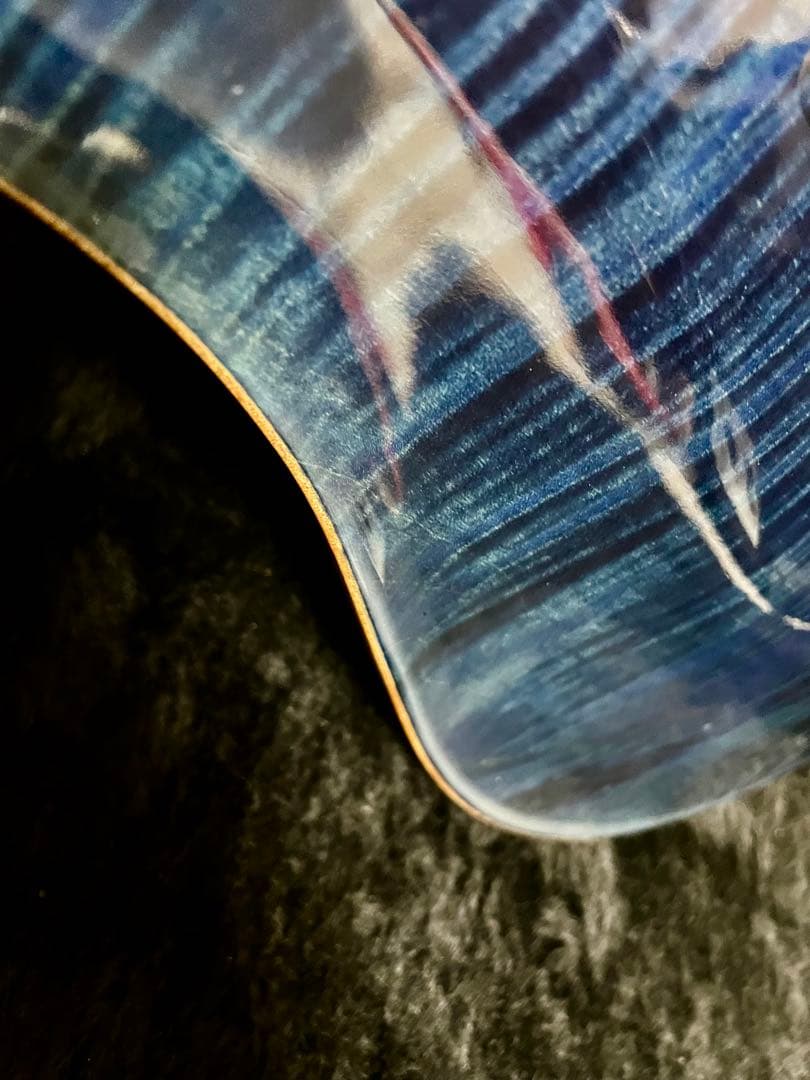 ギター PRS custom24 10TOP whaleblue