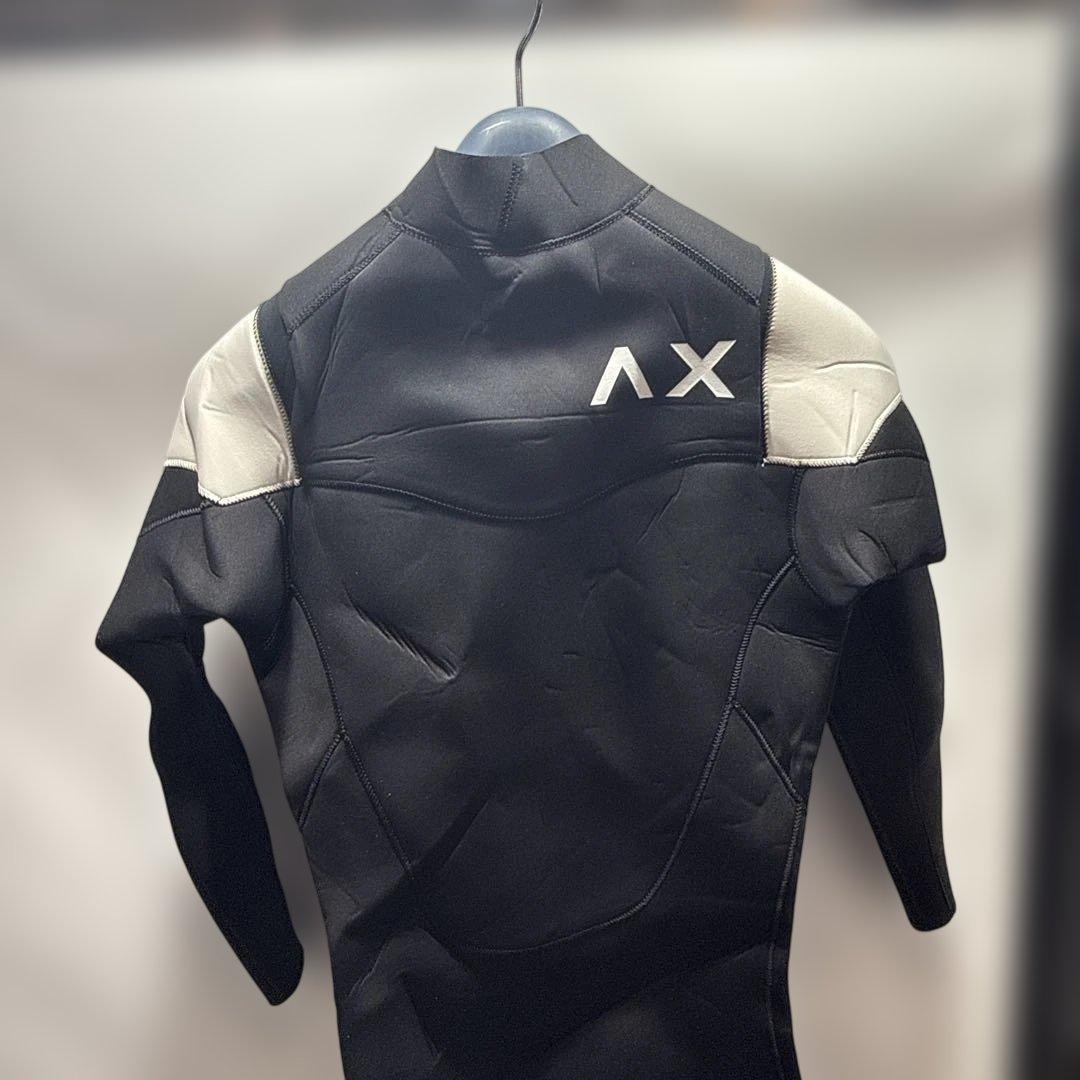 AXXE フルスーツ ブラック/ホワイト　オーダースーツ　n18