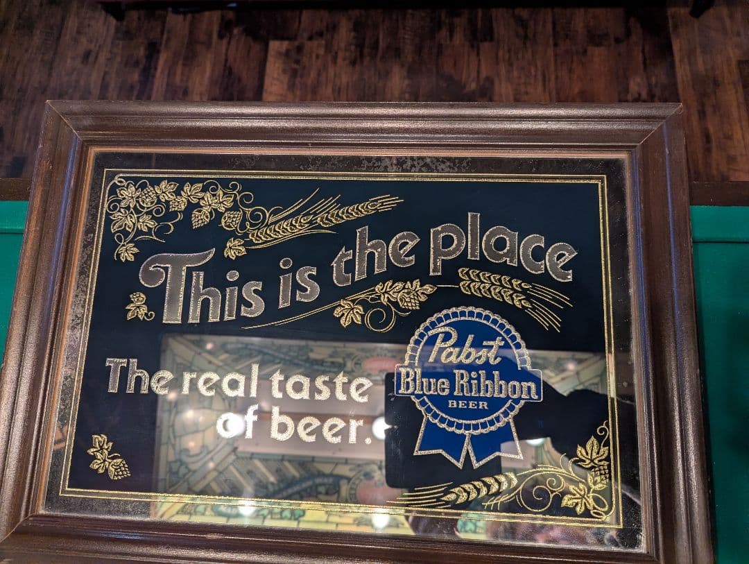 Pabst Blue Ribbon　パブミラー