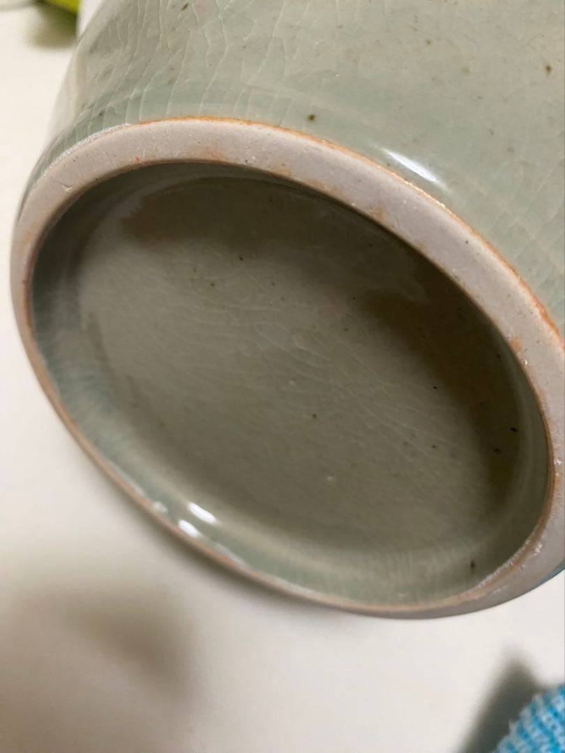 相馬焼大堀相馬 花瓶 花器 飾り壺 置物大壷