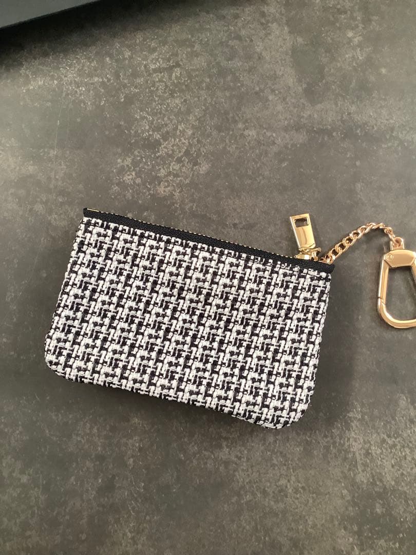 ノベルティ　カードケース　ポーチ　ブラック