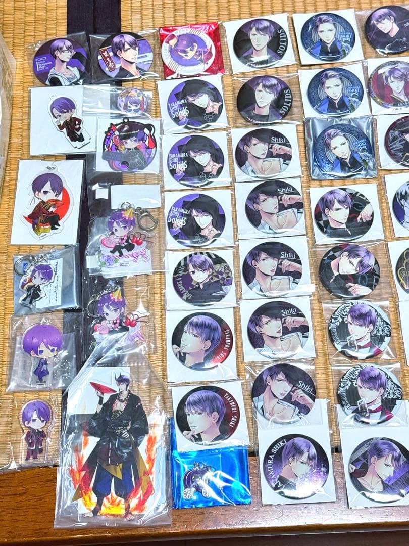 【まとめ売り】 ツキプロ SQ SolidS 篁志季 缶バッジ アクスタ