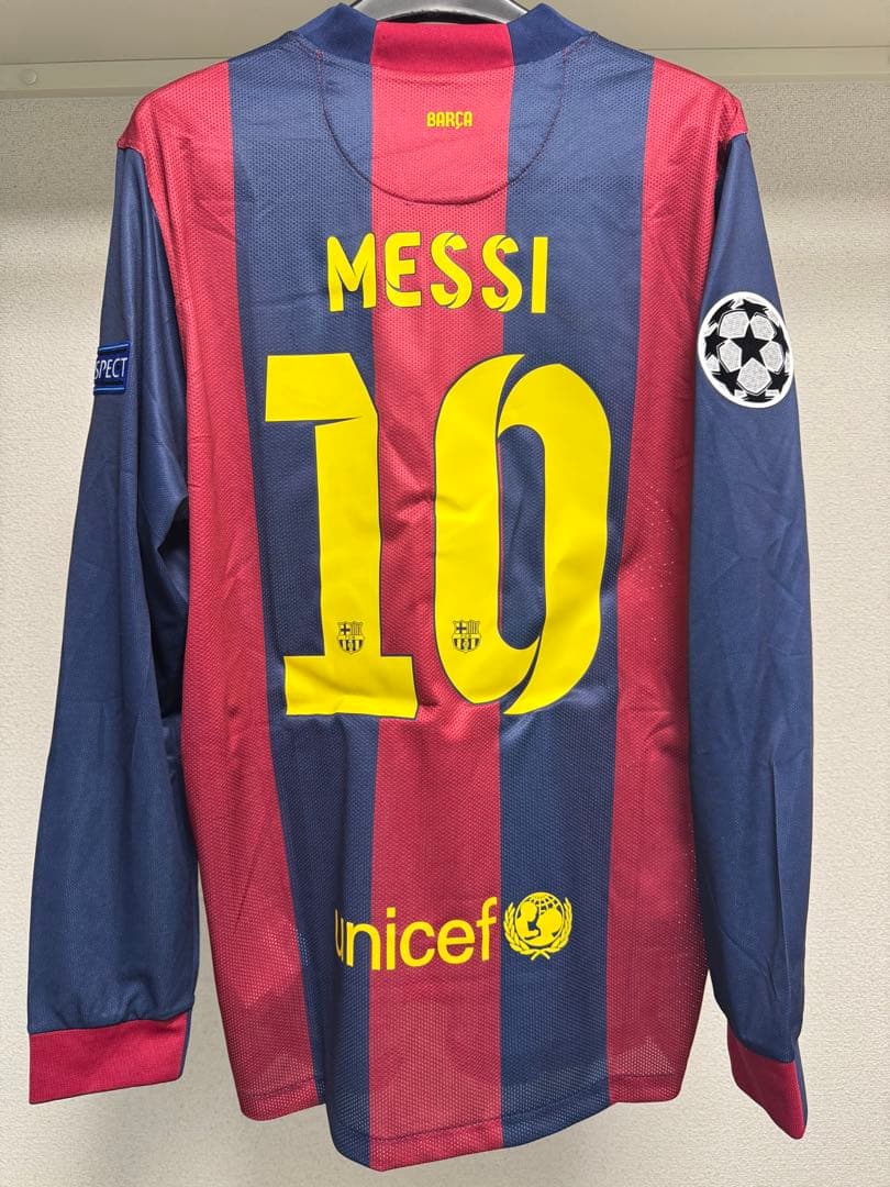 FCバルセロナ メッシ 10 長袖シャツ 2016年決勝
