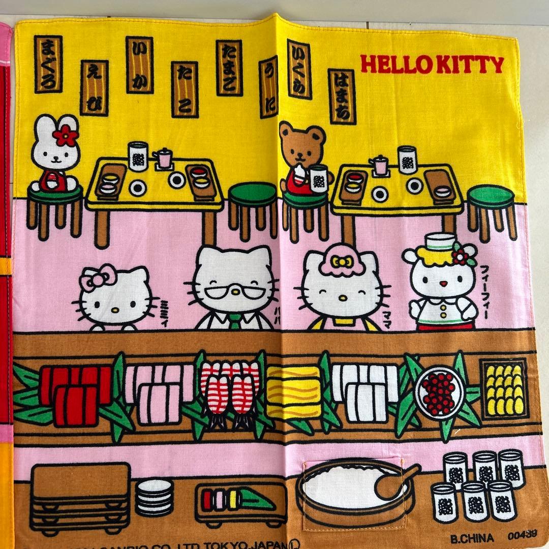 平成レトロ　レア！希少！ハローキティ ハンカチセット 2001年製　新品未使用