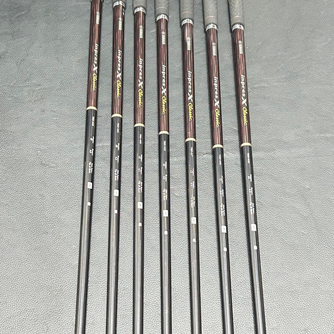 ヤマハ inpres X Classic FORGED アイアン 7本 R