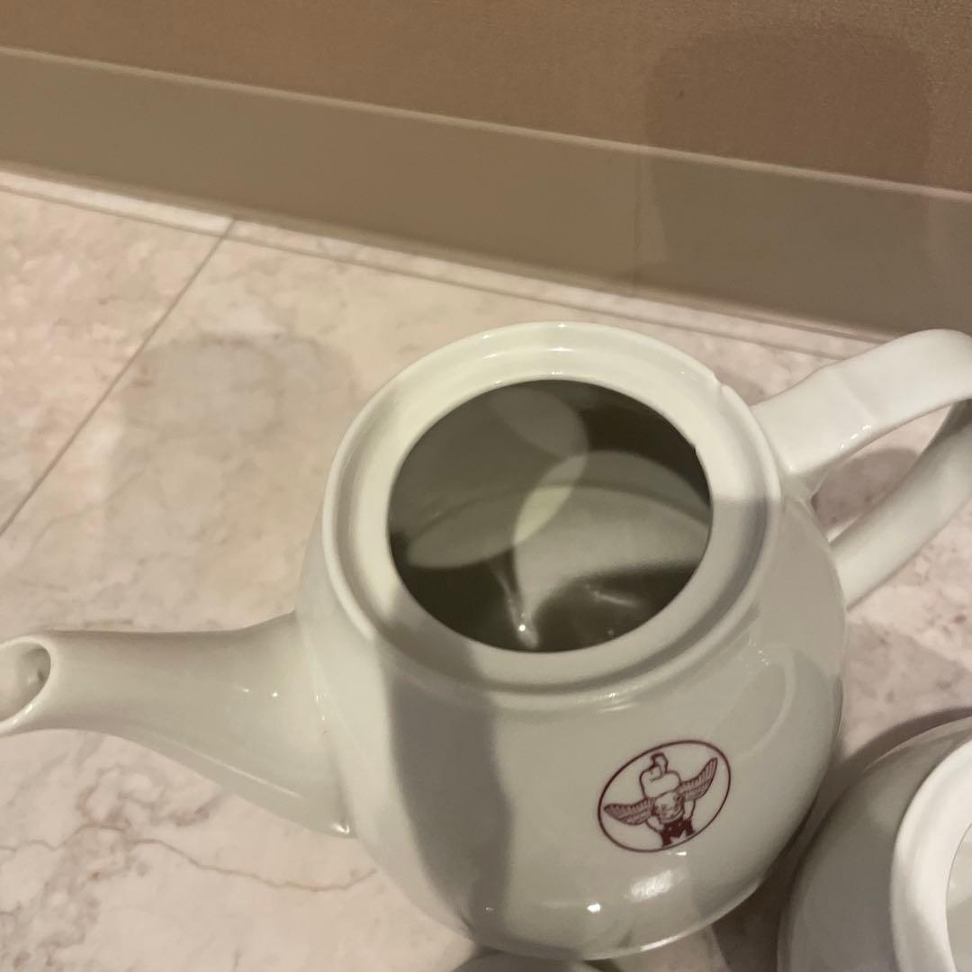 小*隆様 【貴重】森永　ティーポット　シュガーポット　森永製菓　ロゴ　エンゼルマ