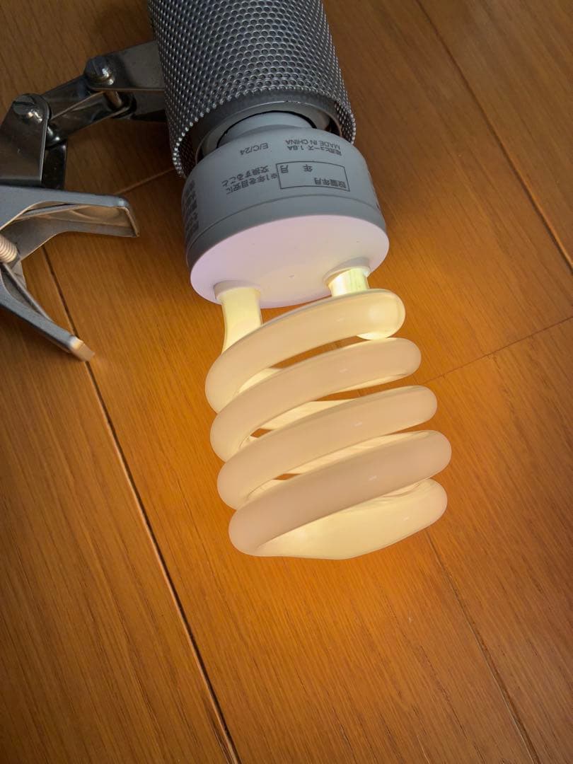 【未使用】爬虫類セット バスキングランプ 保温ランプ 紫外線 ヒーター エサ