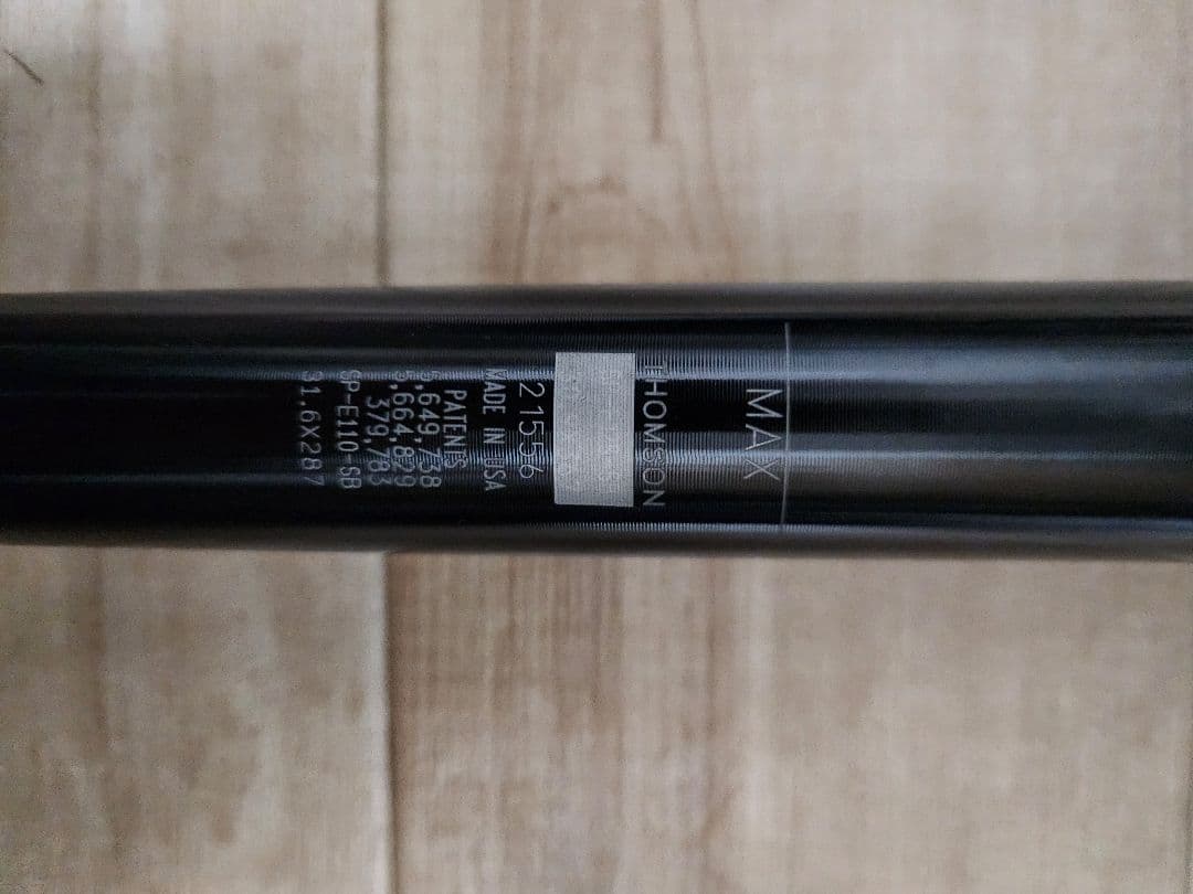 THOMSON ELITE SETBACKシートポスト 中古 袋付