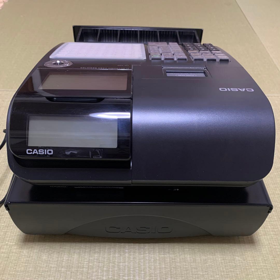 CASIO TK-400 電子レジスター　ブラック