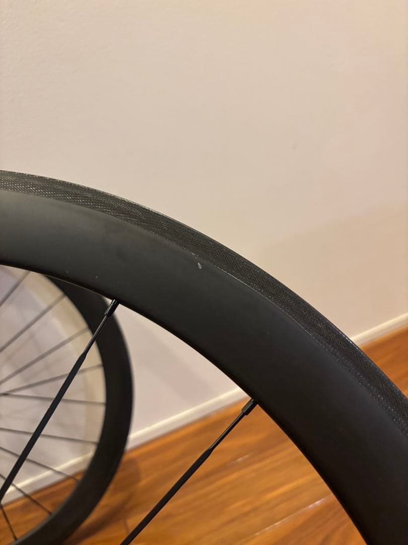 スーパーチーム　カーボンホイール　50mm リムブレーキ