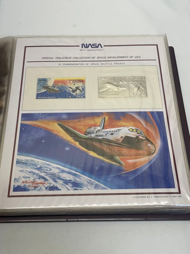 【希少】アメリカの宇宙開発特別郵趣コレクション