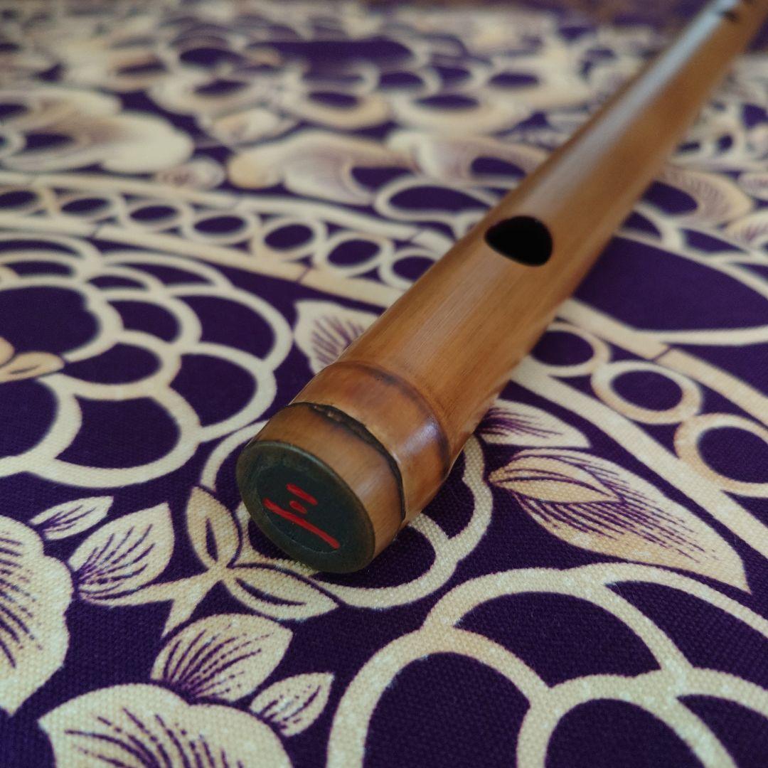 篠笛　古典調　三本調子　拭漆