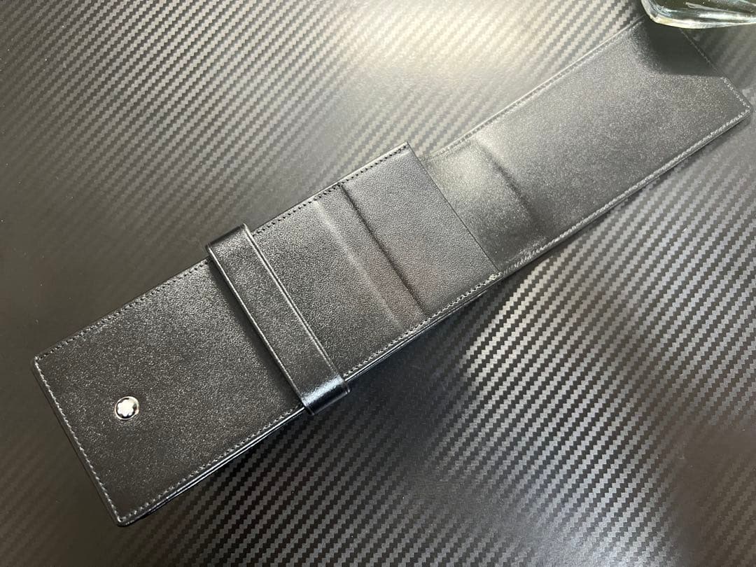 モンブラン シエナ ブラック 3本差し ペンケース