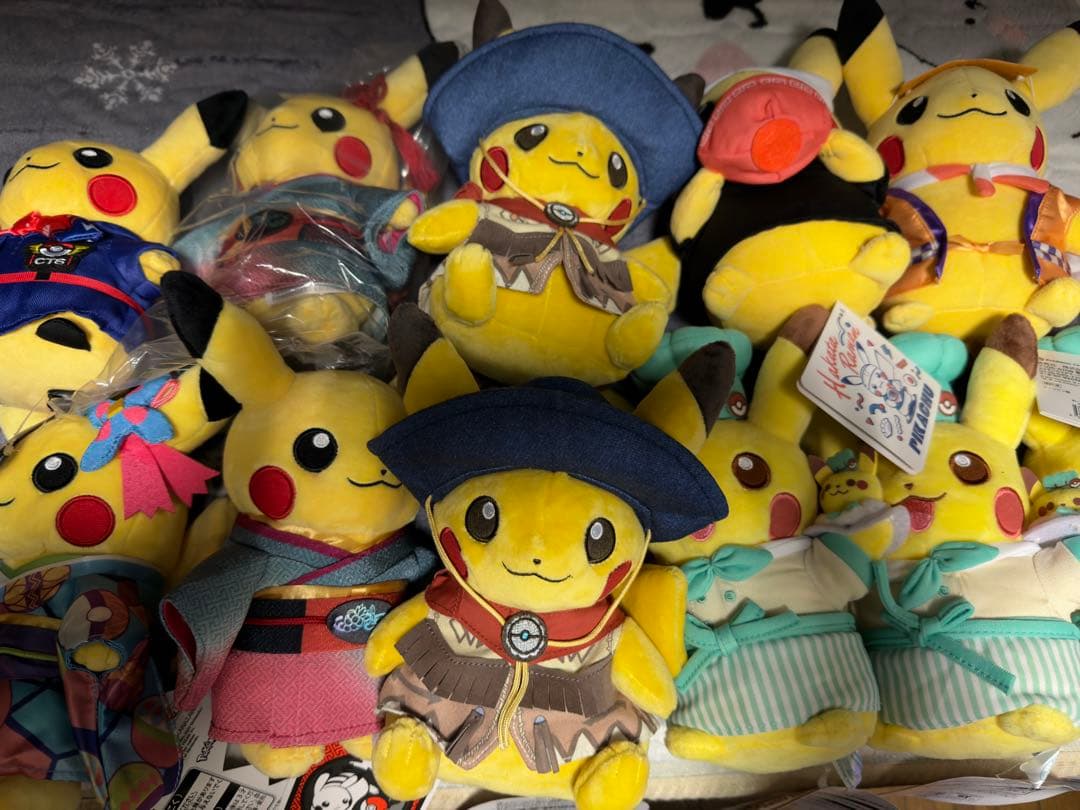 ピカチュウ ぬいぐるみ12セット