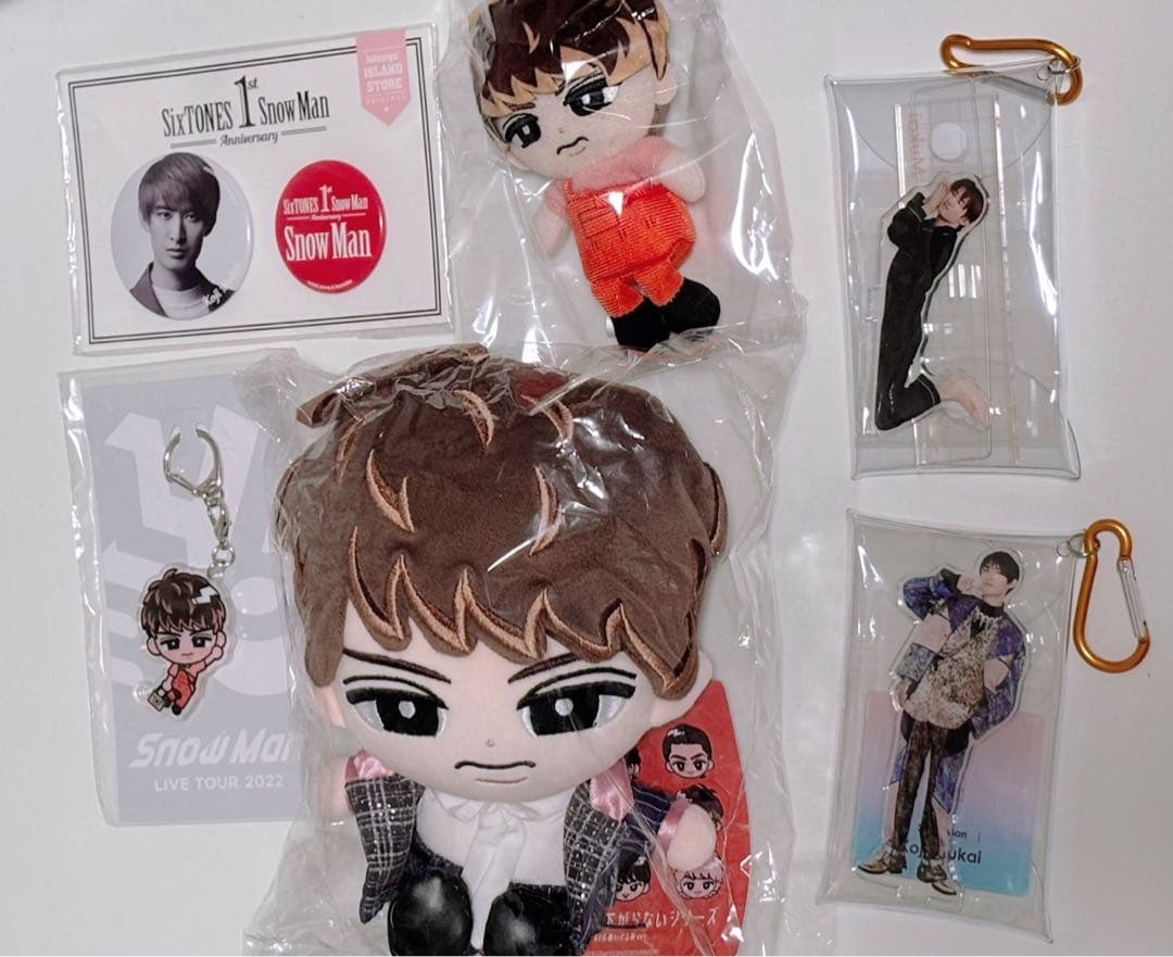 Man 向井康二 すのチル ぬいぐるみ BIG アクリルスタンド セット