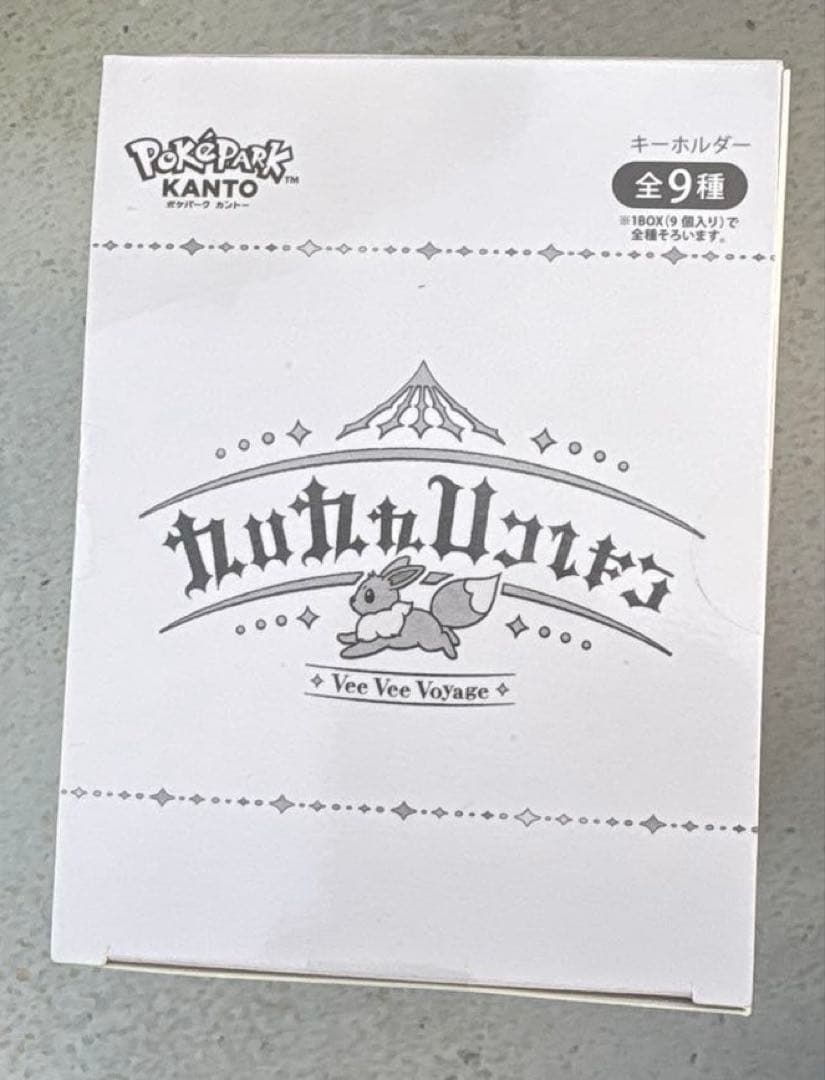 ポケパークカントー 限定　イーブイズ　アクリルキーホルダーフルコンプセット