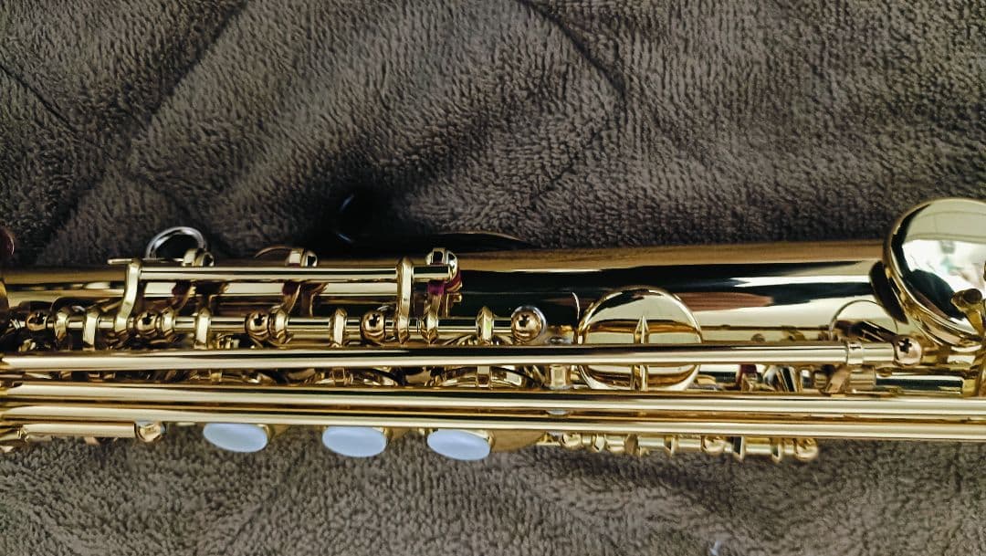 ヤマハソプラノサックスYSS-875EXHG　美品