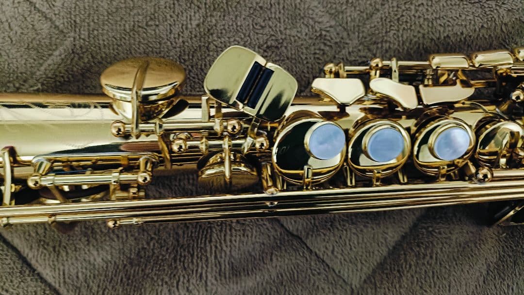 ヤマハソプラノサックスYSS-875EXHG　美品