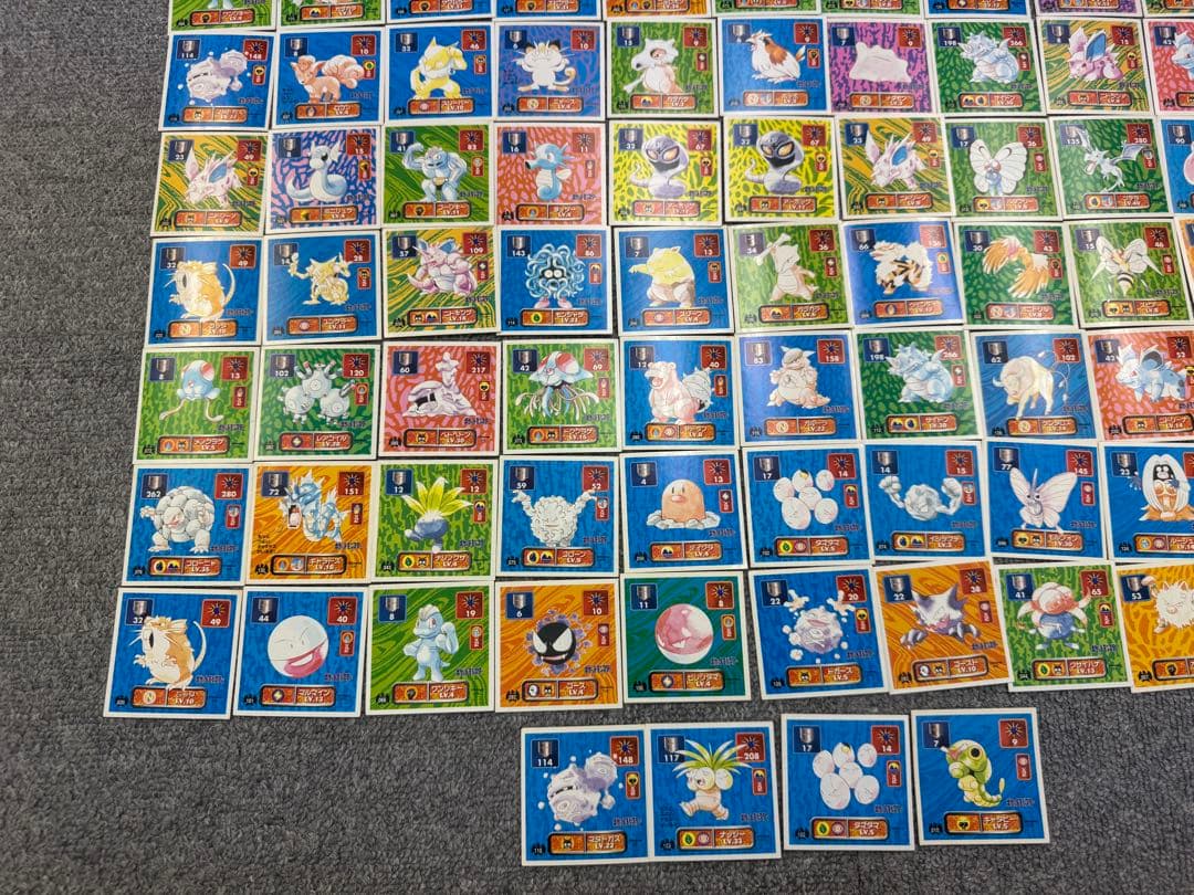 ポケモンシール　最強シール列伝　アマダ　SUPER DX トップサン　763枚