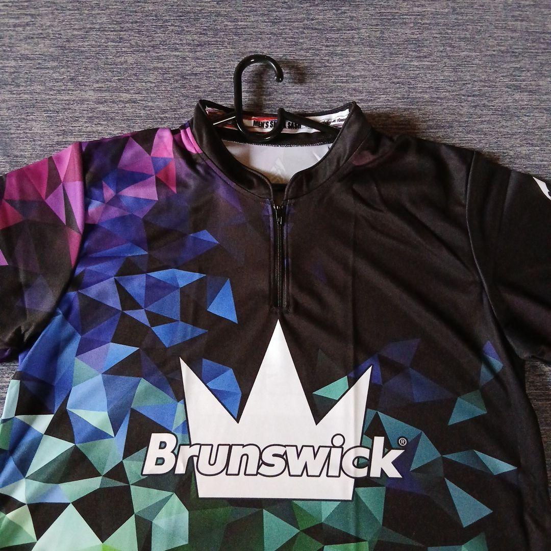 【新品】ボウリングウェア　Brunswick　日本サイズM　ブラック