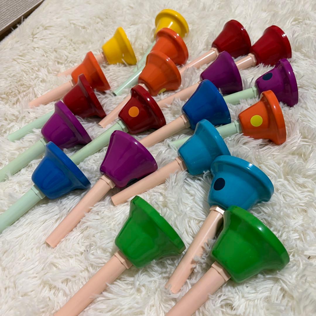 ウチダ ミュージックベル　ハンドベル　内田洋行　20本セット 音楽