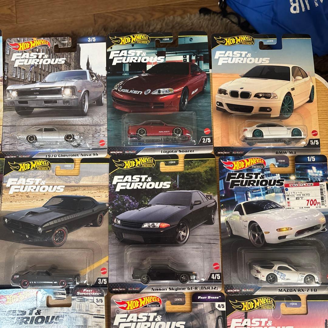 ホットウィール FAST & FURIOUS ミニカー 24台セット