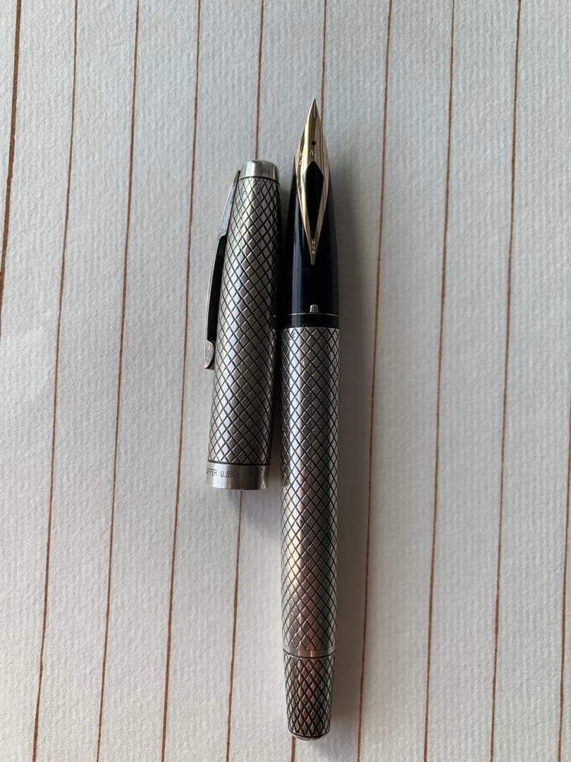 Sheaffer インペリアル シルバー万年筆 14K