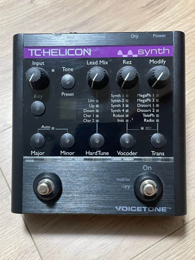 ギター TC-Helicon VoiceTone Synth