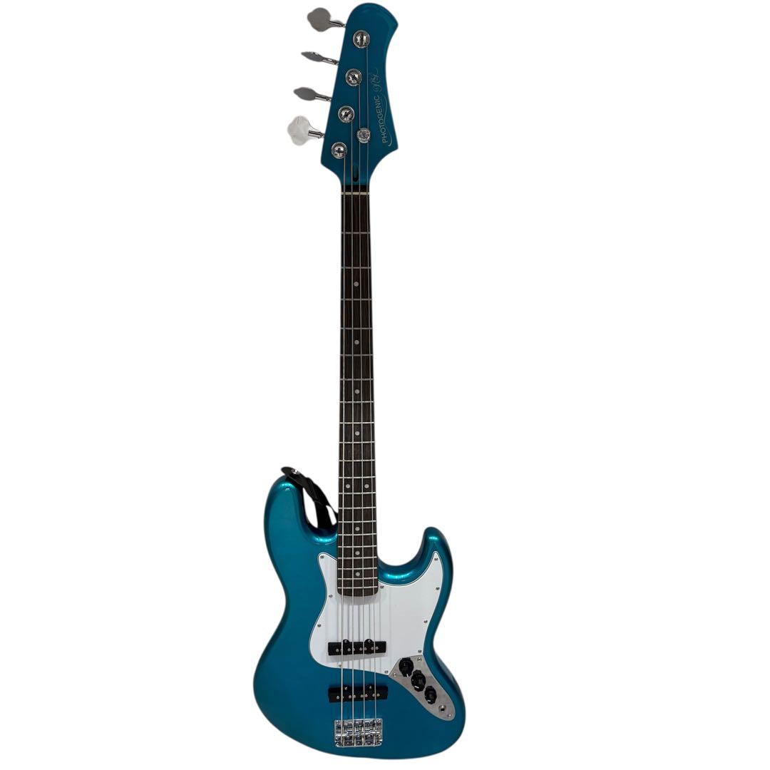 PHOTOGENIC エレキベース アクアブルー＆アンプセット