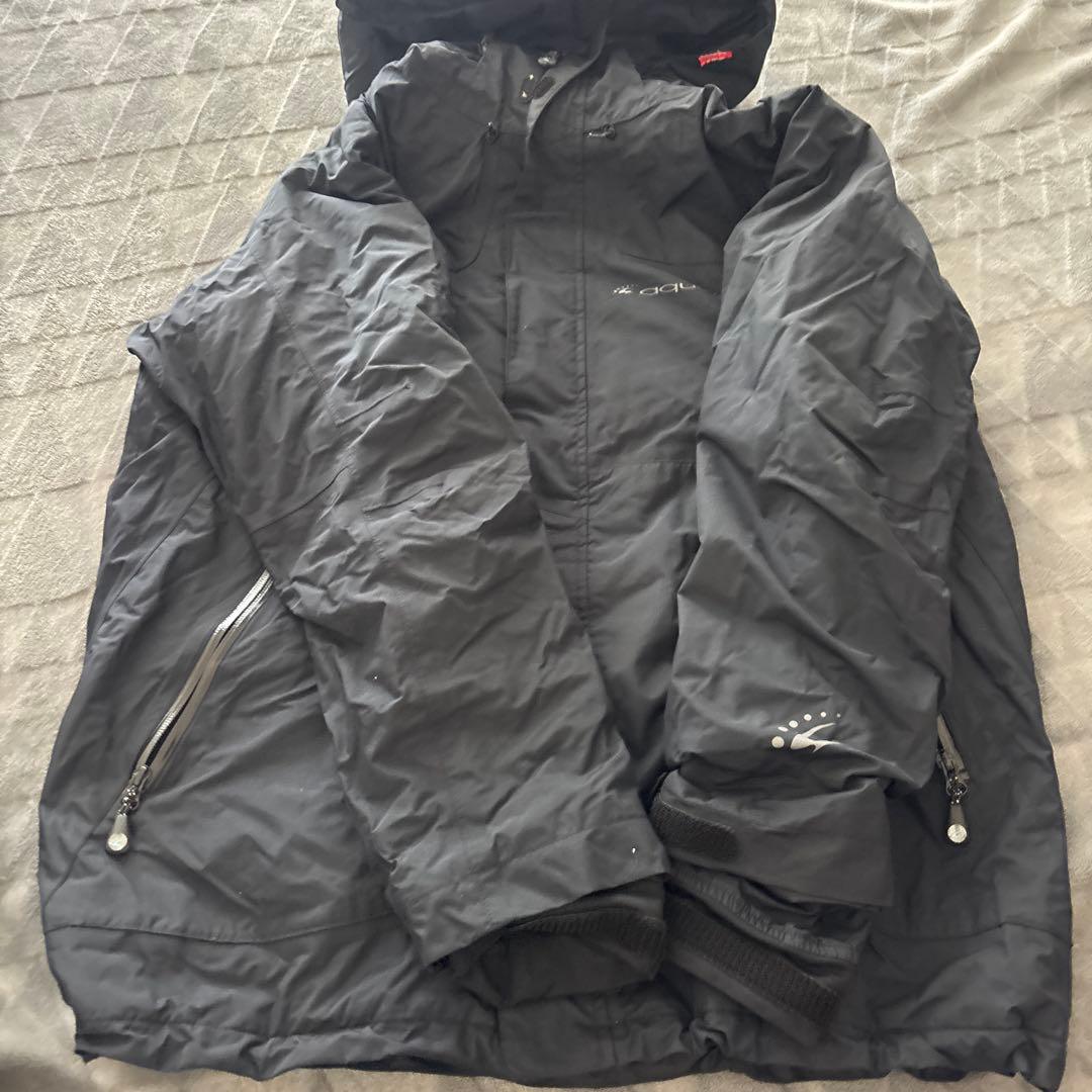 aquolia フィッシングスーツ ブラック　ダイワ