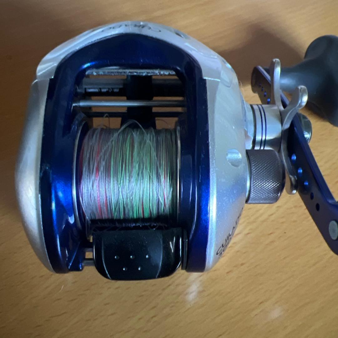 CURADO リール シルバー/ブルー