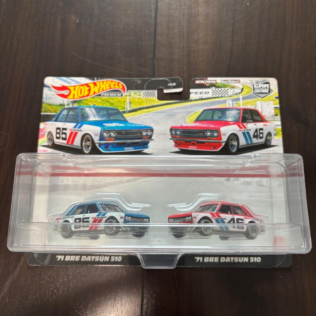 新品未開封絶版ホットウィールプレミアム8台ベンツ280SELダットサン 510
